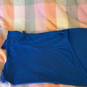 LuLaRoe Blue Maxi Skirt